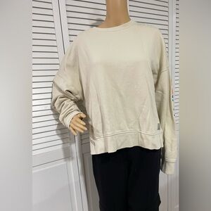 Carhartt Women's Cream Boxy Crewneck Sweatshirt